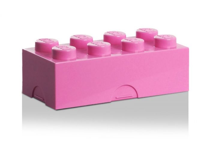 LEGO matboks classic - bright purple-medium pink